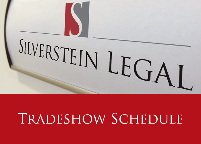 Silverstein Legal Tradeshow Schedule