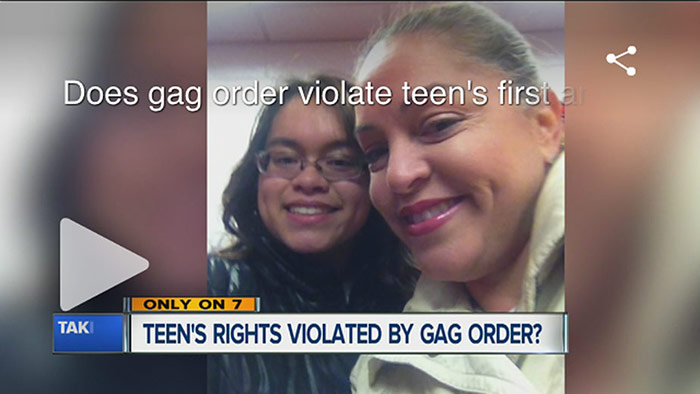 Video screen shot from news story