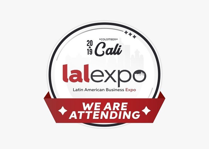 2019 Latin America Adult Business Expo logo with red banner