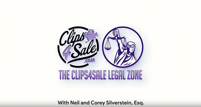 Legal Zone - Clips For Sale Logo And The Lady Justice With Purple Sans-serif Type Below