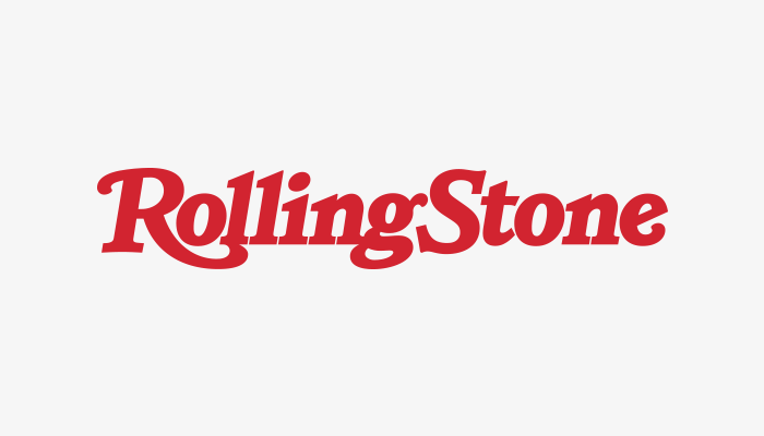 Rolling Stone logo on light gray background