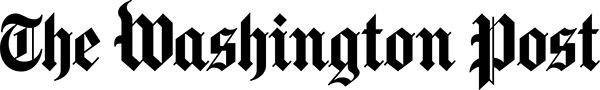 The Washington Post Logo - Old English font in black