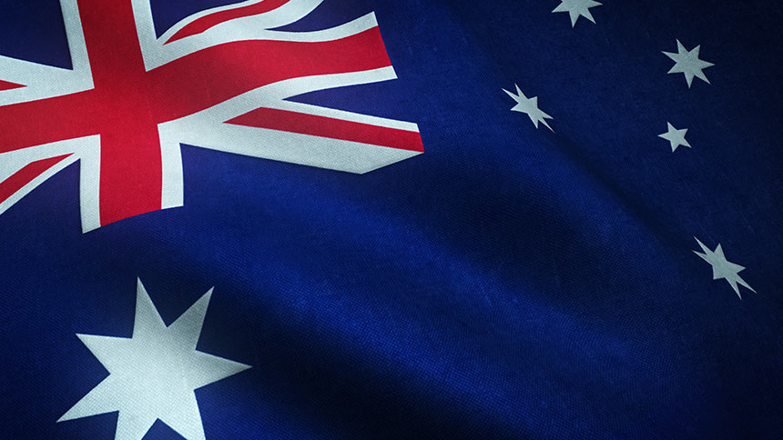Photo of the Australian Flag