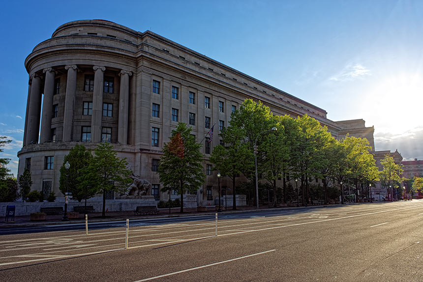 Photo of the Federal Trade Commission building