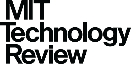 MIT Technology Review Logo - Black sans-serif type