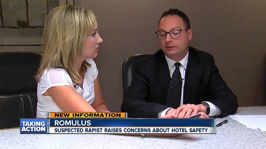 Video still of Corey D Silverstein featured on WXYZ Detroit
